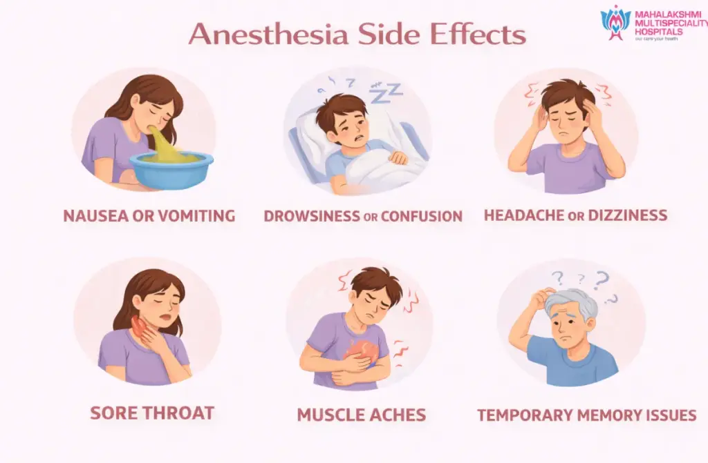 Anesthesia Side Effects After Surgery