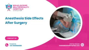 Anesthesia Side Effects After Surgery